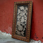 Vintage 1950s Persian Khatam Copper Framed Art