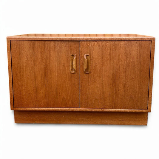Mid Century G Plan Teak Record Cabinet