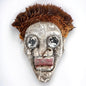 Vintage African Carved Wall Art Mask