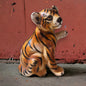 Mid Century Tiger Cub Sculpture