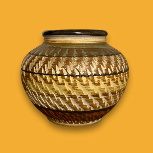 Mid Century Small West German Pot Vase