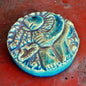 Vintage 1970s Henk Tieman Paperweight Sculpture