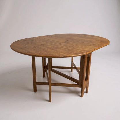 Mid Century McIntosh Drop Leaf Dining Table – Teak Gateleg Table 1960s Extendable Vintage