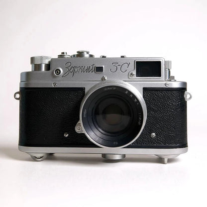 Vintage 1950s Zorki 3C 35mm Rangefinder Film Camera