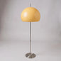 Mid Century Guzzini Mushroom Floor Lamp | Fibreglass & Chrome Vintage Lighting