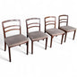 Set of 4 G Plan Ladder Back Dining Chairs | Mid-Century Teak