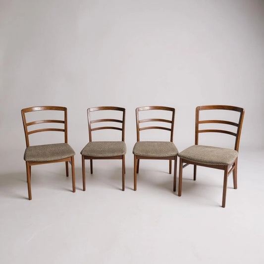 Mid century modern Set of four Chairs by Victor Wilkins for G-Plan