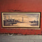 Vintage 1980s Ronald Norman Folland Framed picture