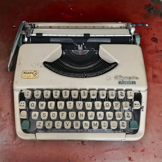 Vintage 1960s Olympia Typewriter