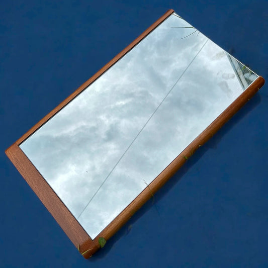 Mid Century Danish Teak Mirror