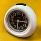 Mid Century White Ruhla West German Clock