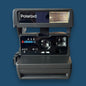Vintage 1980s Polaroid 636 Closeup Instant Film Camera