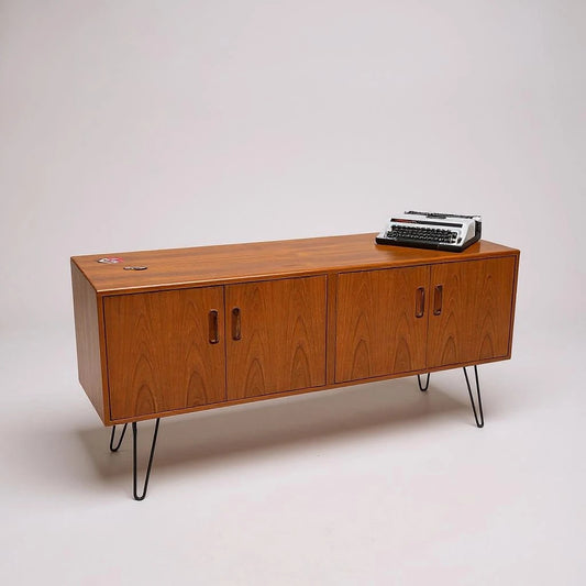 Mid Century Modern G Plan Fresco Sideboard | Vintage Teak Sideboard on Hairpin Legs