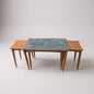 Mid Century Modern Formica and Teak Remploy Nest of Tables