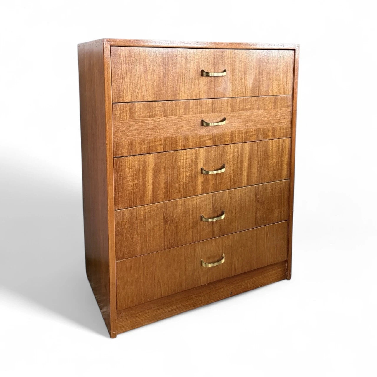 Herbert Gibbs Teak Tallboy Chest of Drawers | Mid-Century Modern Storage
