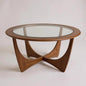 Mid Century Modern G Plan Astro Teak & Glass Coffee Table by V.B. Wilkins – Iconic 1960s Design