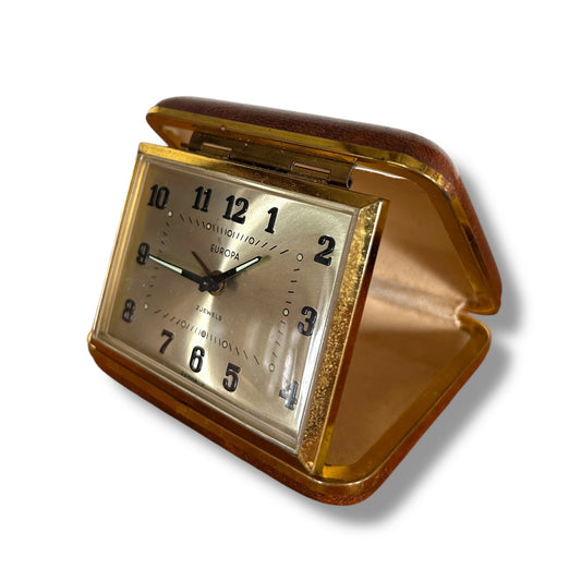Mid Century Modern Europa Handheld Travel Clock