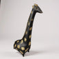 Mid Century Modern Clay Giraffe Sculpture
