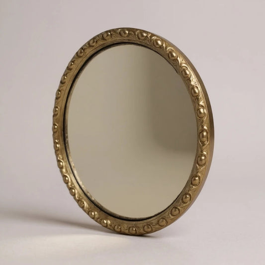 Vintage Convex Mirror – Round Gilt Frame Wall Mirror