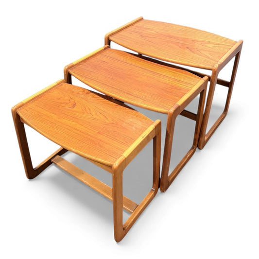 Swedish Mid-Century Teak Nest of Tables