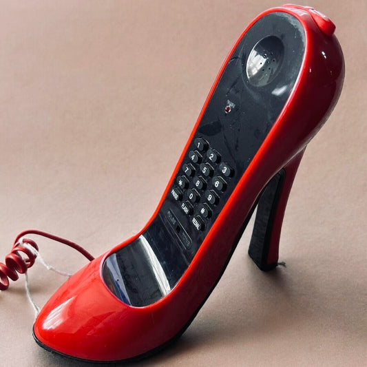 Vintage 80s High Heel Novelty Telephone