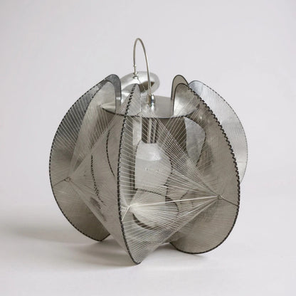 Vintage Paul Secon for Sompex Pendant Lamp – 1960s Nylon String Space Age Sputnik Light