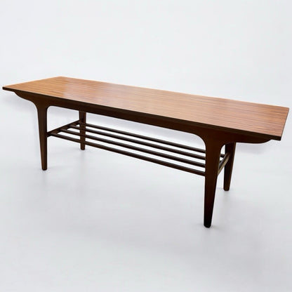 Mid Century Teak Formica Coffee Table