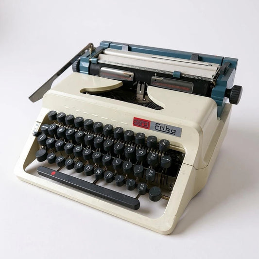Mid Century Modern Erika Portable Typewriter
