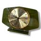 Mid Century Modern Onyx Marble Green Table Clock