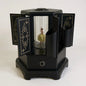 Art Deco Black Carousel Music Box – Ballerina Figurine – Collectible Home Decor