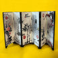 Vintage 1970s Chinese landscape mini screen divider