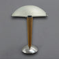Vintage 90s Ikea Kvintol Teak and Chrome Table Lamp
