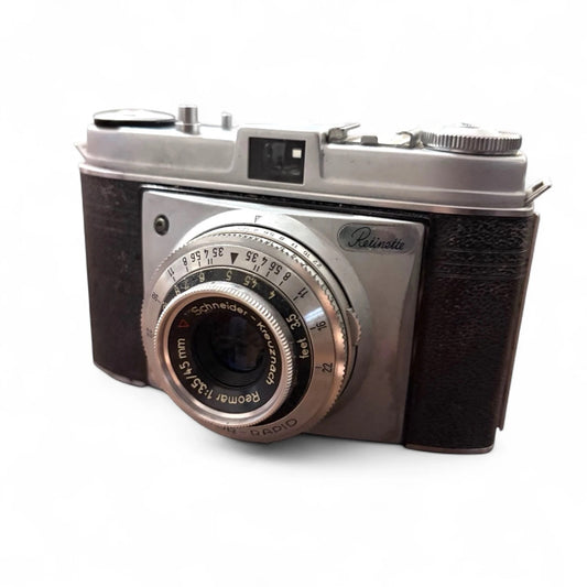 Vintage Kodak Retinette 35mm Camera | Schneider-Kreuznach Reomar 45mm Lens