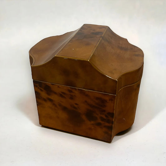 Vintage 1950s Tortoiseshell Japanese Storage Box