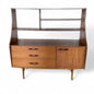 Avalon Room Divider Cabinet | Mid-Century Teak Sideboard with Shelves