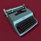 Mid Century Olivetti Lettera 32 Portable Typewriter