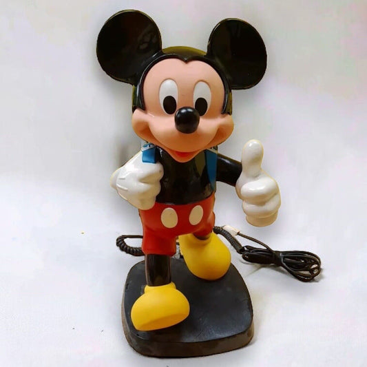 Vintage 1980s Walt Disney Mickey Mouse Telephone