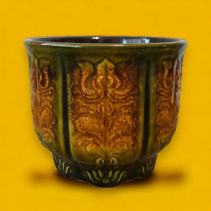 Mid Century West German Lava Plant Pot