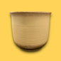 Mid Century West German Beige Plant Pot