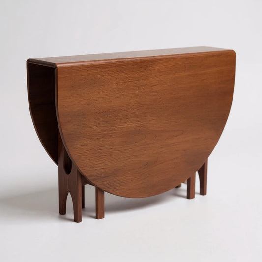 Mid Century McIntosh Drop Leaf Dining Table, Vintage Teak Extendable Table, 1960s