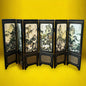 Vintage 1970s Chinese Art Mini Screen Divider