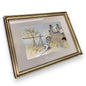 Vintage 1960s Japanese gold foil picture frame