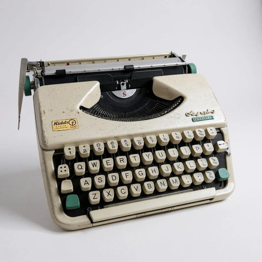 Mid Century Modern Olympia Splendid Portable Typewriter