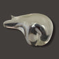 Mid Century glass polar bear paperweight