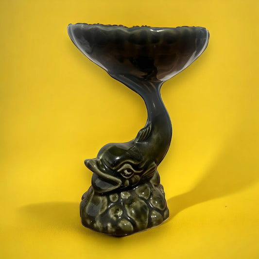 Vintage 1950s Dartmouth Pottery Dolphin Trinket Dish