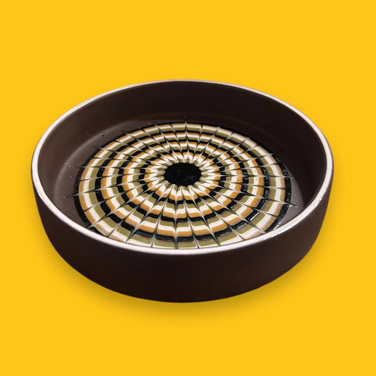 Mid century Hornsea muramic pin dish