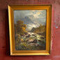 Vintage 1920s Frank Hider Victoria Era Nature Oil Painting