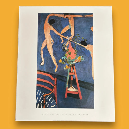 Vintage 1994 Henri Matisse The Dance Art Museum Poster