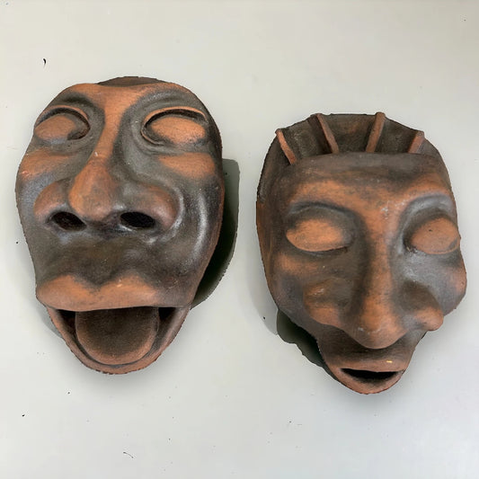 Mid Century Cuban Wall Masks