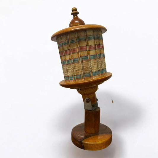 Vintage Oriental Paper Table Lamp